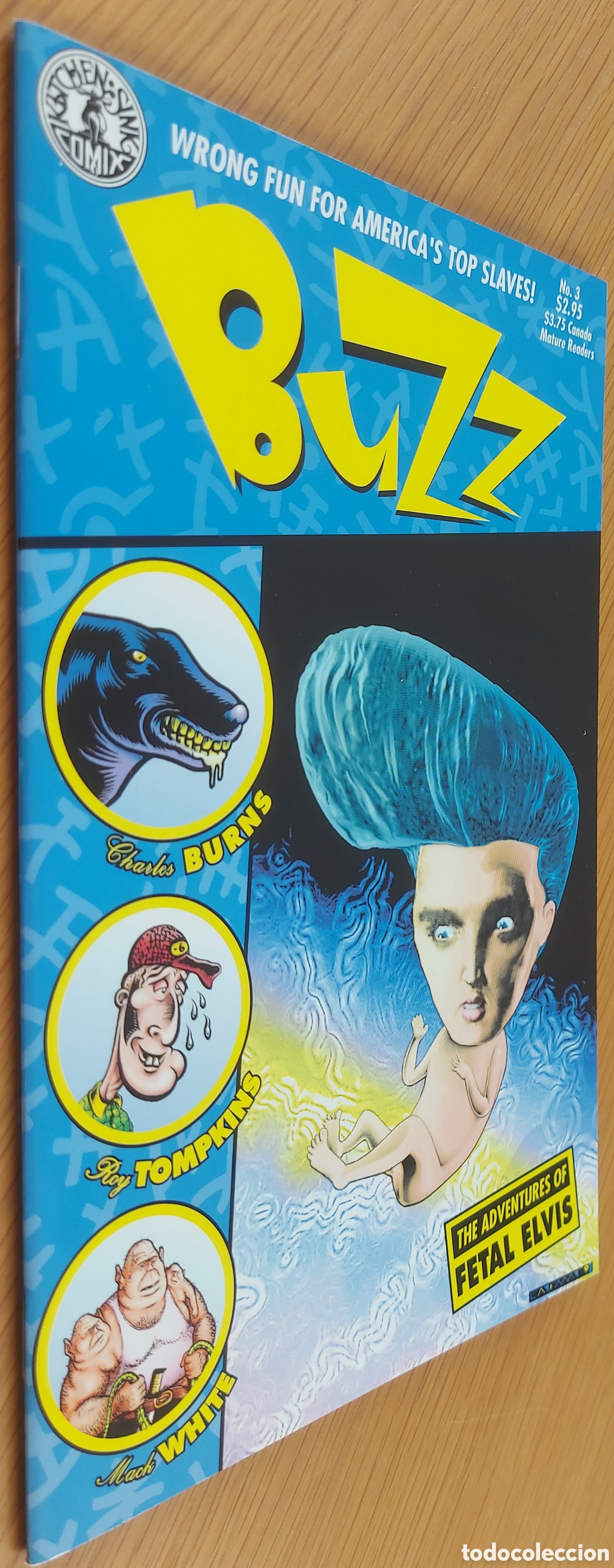 C&oacute;mics: Buzz # 3 - Charles Burns - Foto 1