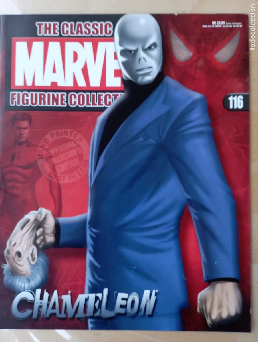 Comics: REVISTA FIGURAS MARVEL DE COLECCION N&ordm;116.EN INGLES.