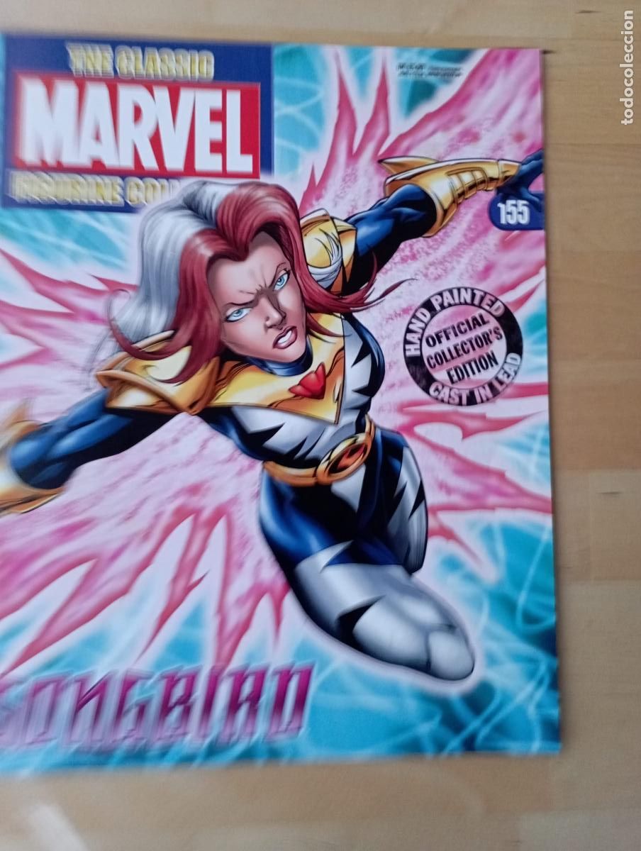 Comics: REVISTA FIGURAS MARVEL DE COLECCION N&ordm;155 SONGBIRD.EN INGLES.
