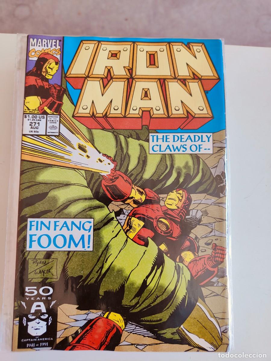 C&oacute;mics: The Invincible Iron Man 271 vol 1 Marvel - Foto 1