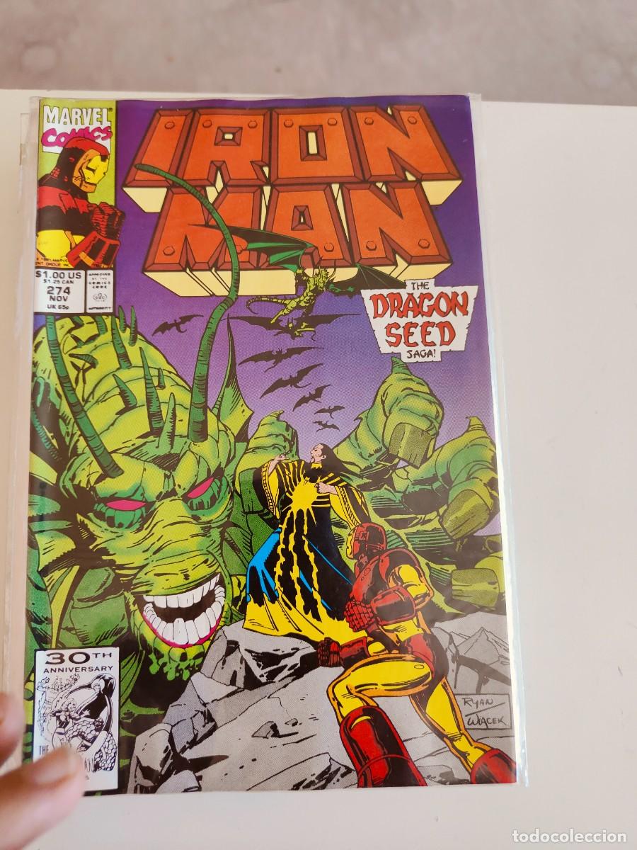 C&oacute;mics: The Invincible Iron Man 274 vol 1 Marvel - Foto 1