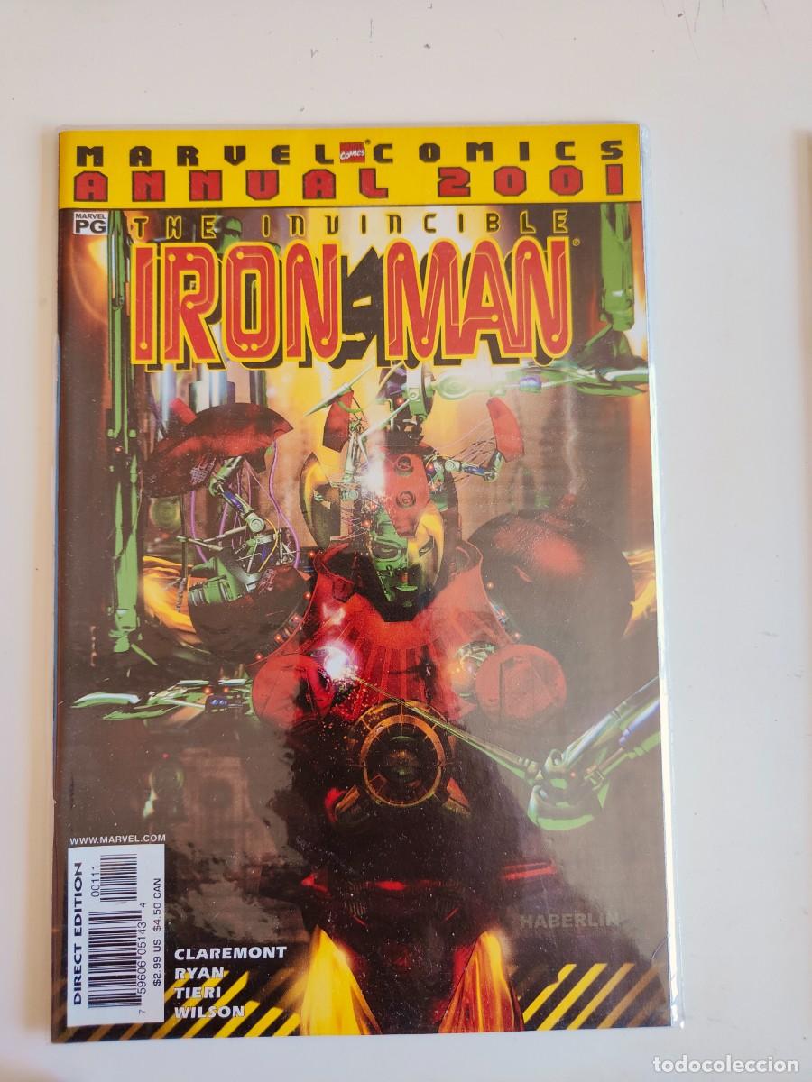 C&oacute;mics: The Invincible Iron Man Annual 2001 Marvel - Foto 1