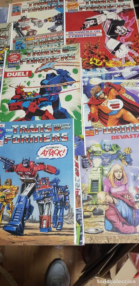 C&oacute;mics: TRANSFORMERS MAGAZINE ( LOTE 13 N&Uacute;MEROS) MARVEL UK INGLES - Foto 1