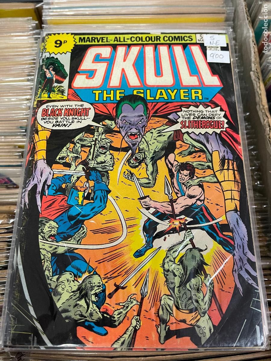 C&oacute;mics: MARVEL COMICS SKULL THE SLAYER NUMERO 5 NORMAL ESTADO - Foto 1