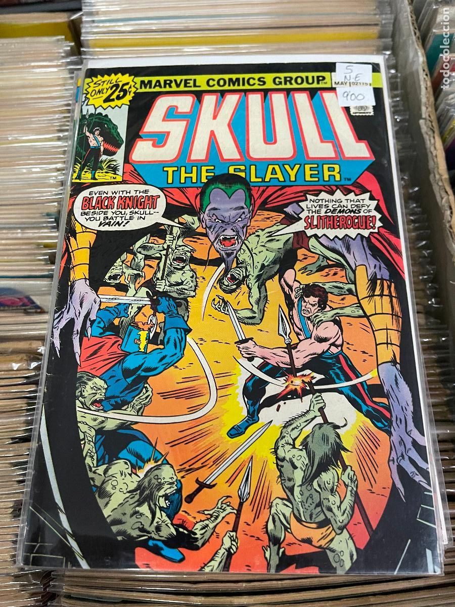 C&oacute;mics: MARVEL COMICS SKULL THE SLAYER NUMERO 5 NORMAL ESTADO - Foto 1