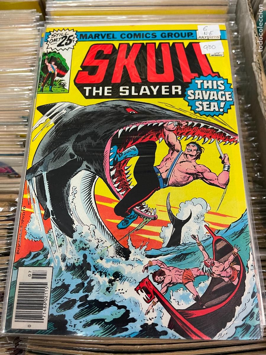 C&oacute;mics: MARVEL COMICS SKULL THE SLAYER NUMERO 6 NORMAL ESTADO - Foto 1