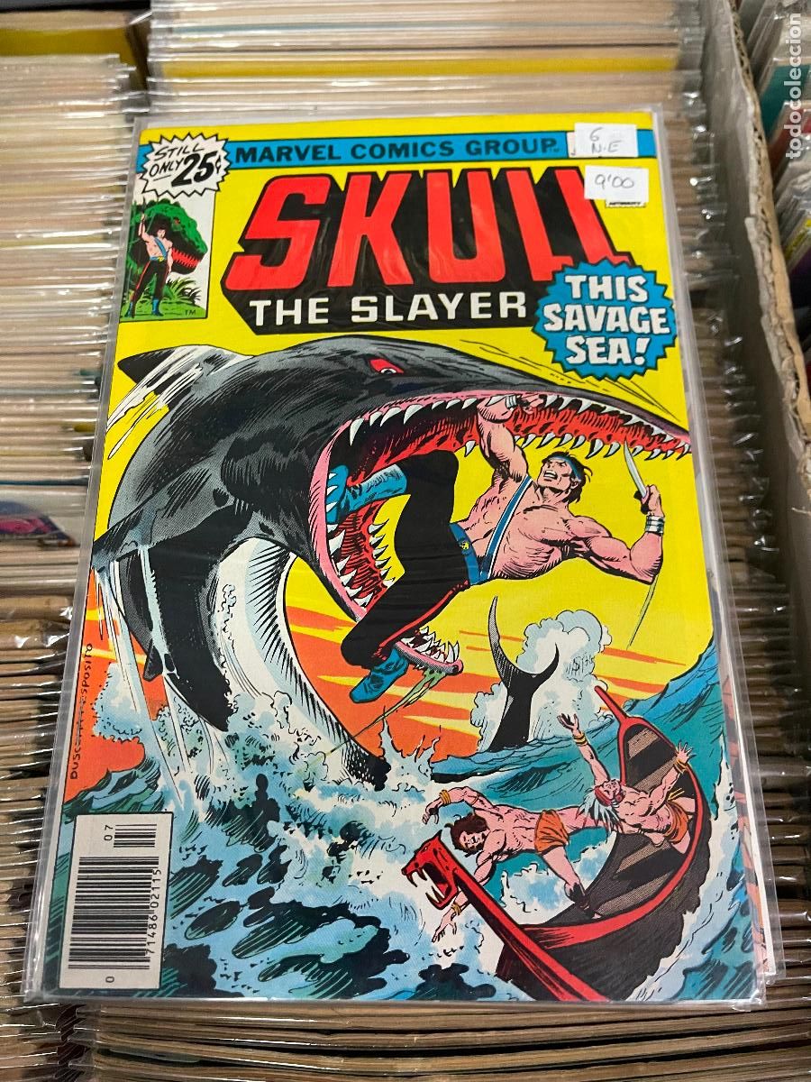 C&oacute;mics: MARVEL COMICS SKULL THE SLAYER NUMERO 6 NORMAL ESTADO - Foto 1