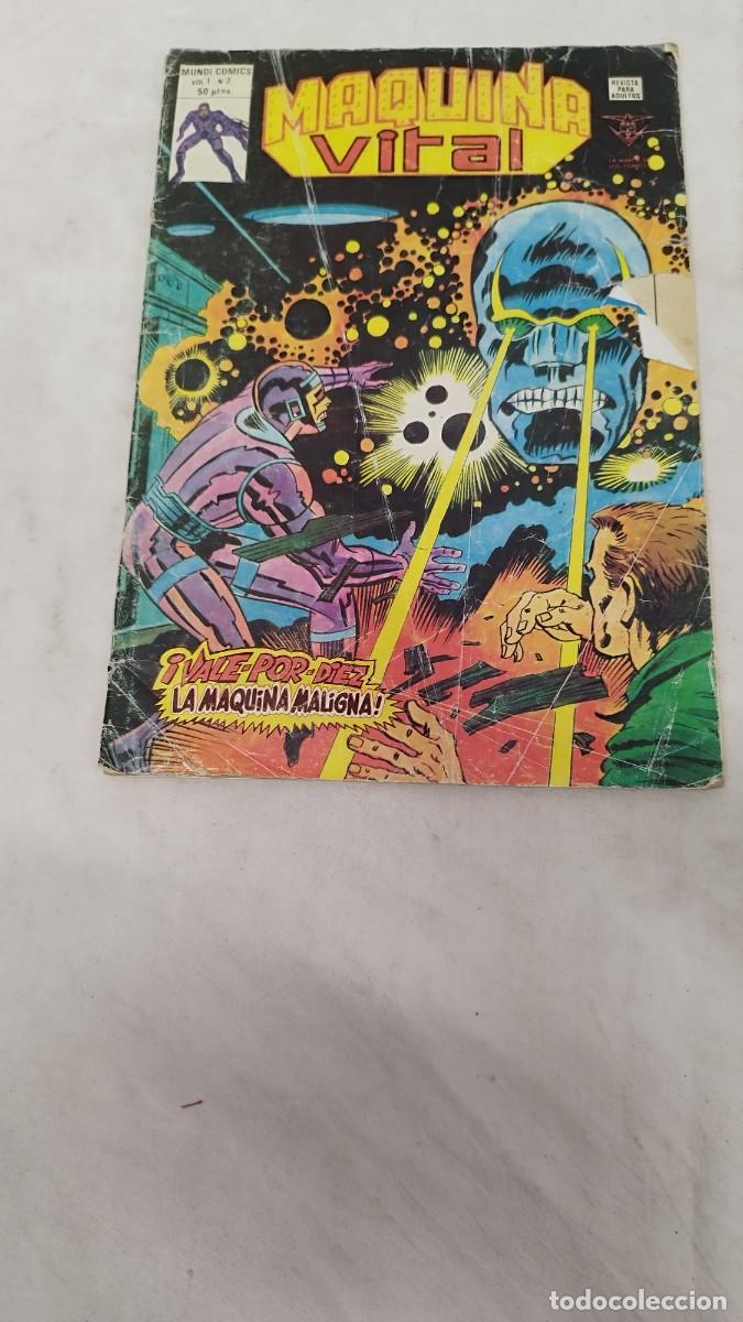 Fumetti: Antiguo c&oacute;mic,MAQUINA Vital Vol. 1 N&deg;2