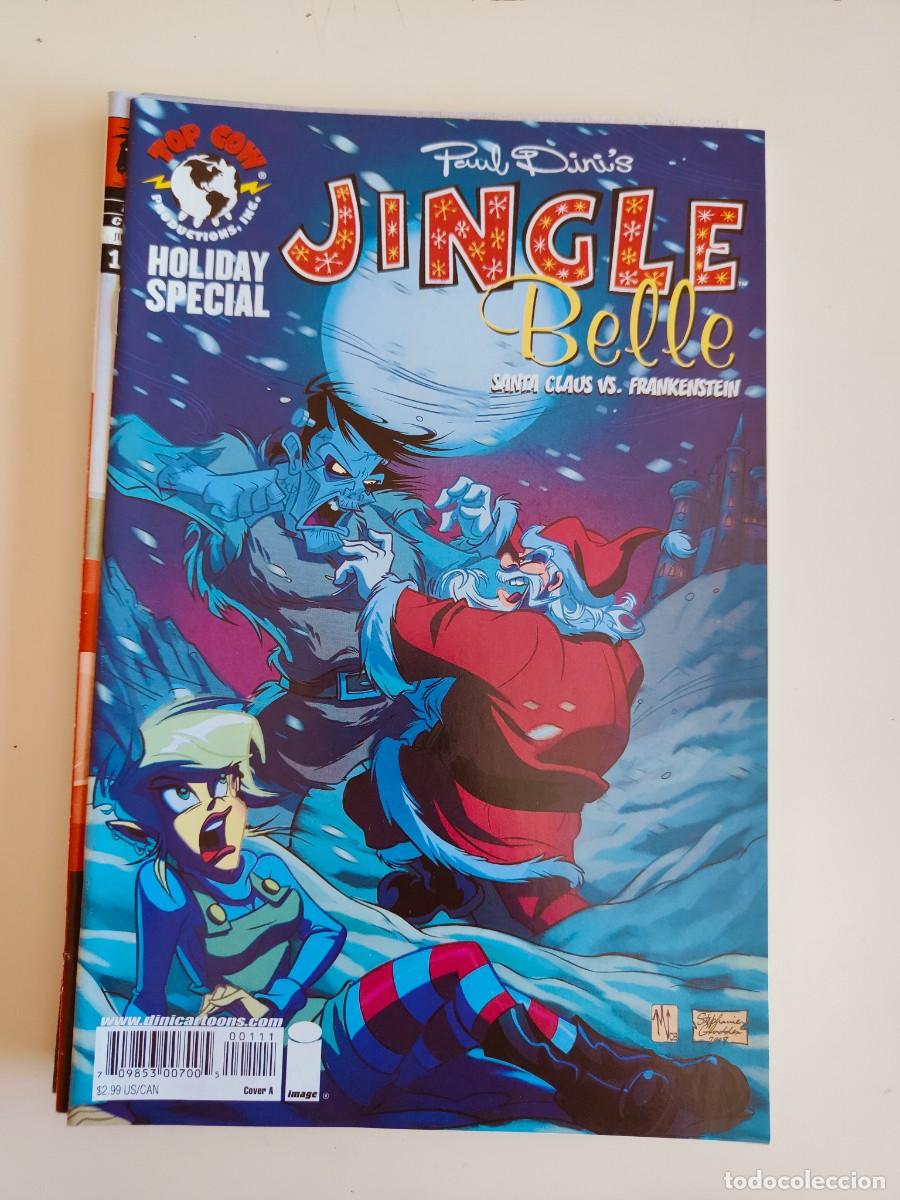 C&oacute;mics: Jingle Belle Santa Claus Vs Frankenstein Holiday Special Top Cow 2008