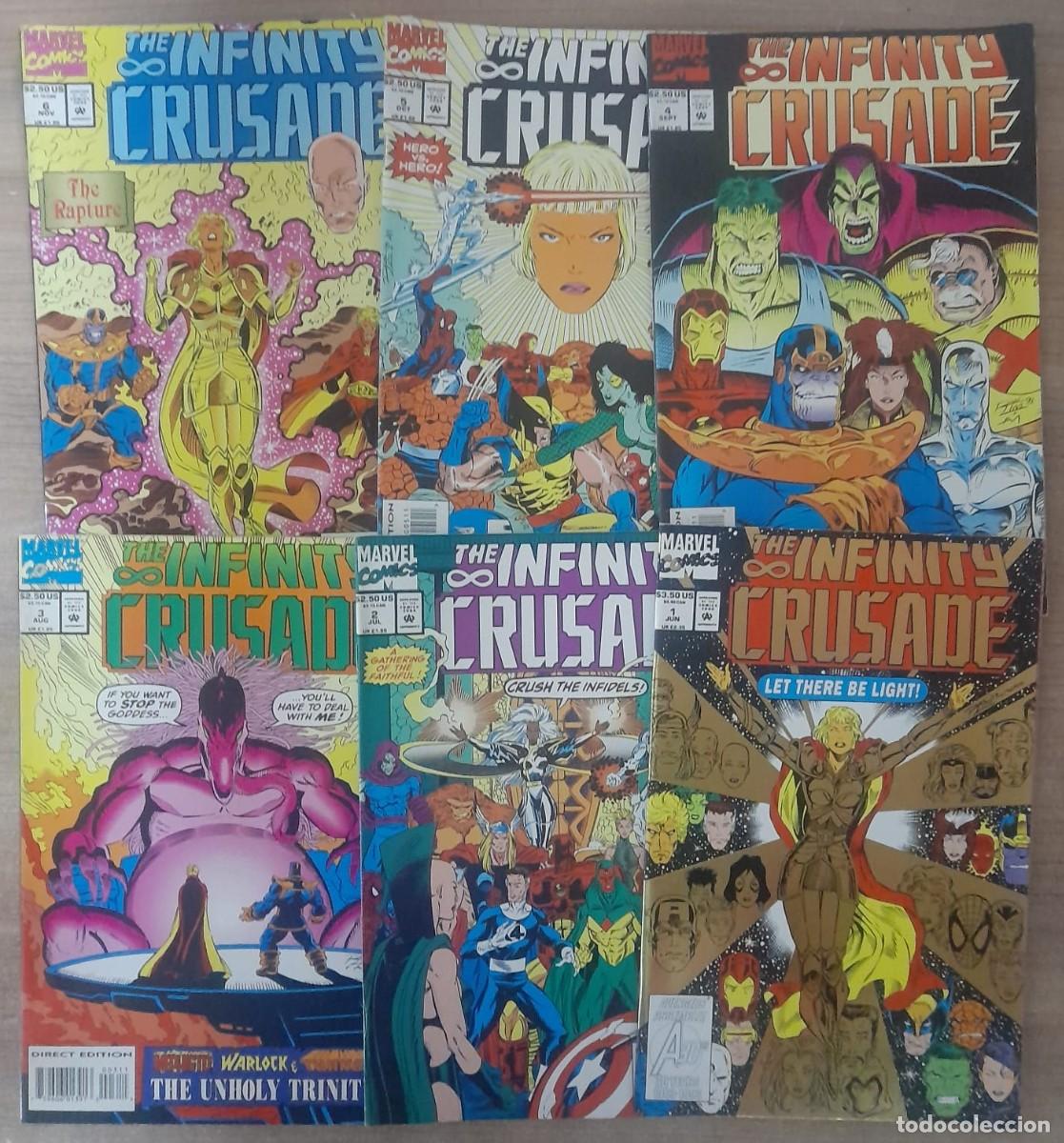 Comics: The Infinity Crusade. Coleccion Completa. 6 Comics . Marvel. en Ingles