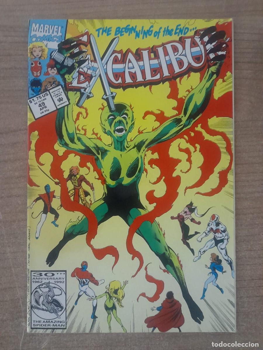 C&oacute;mics: Excalibur. 1st Series. 49. Marvel - Foto 1