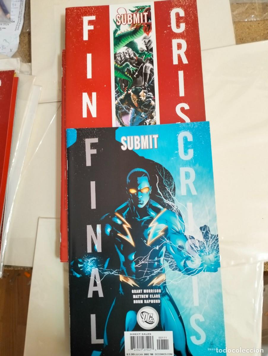 Comics: FINAL CRISIS : SUBMIT..NORMAL COVER + VARIANT.( 2 NUMEROS ) DC , EN INGLES.