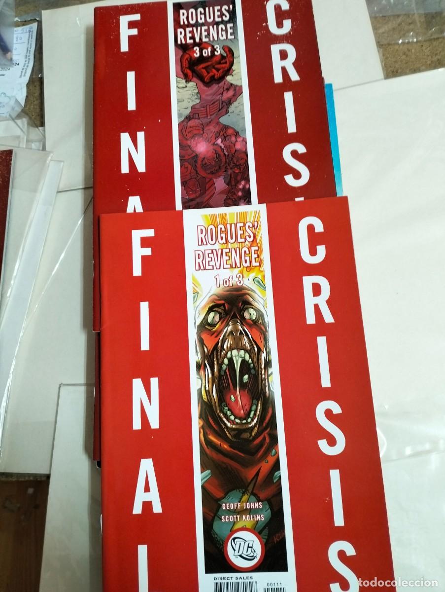 Comics: FINAL CRISIS : ROGUE'S REVENGE 1, 3 ( Lote 2 n&uacute;meros )DC , EN INGLES.