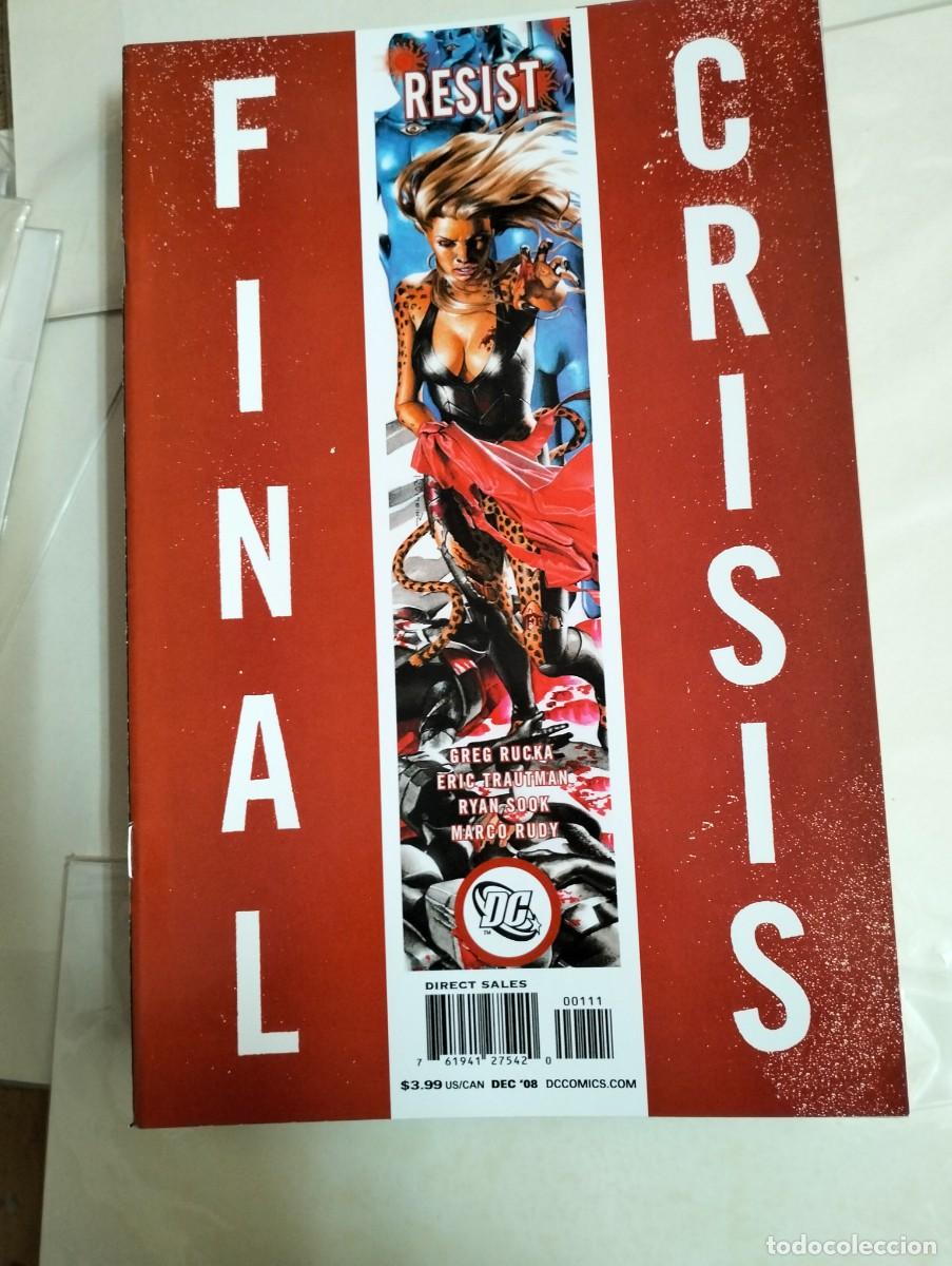 Comics: FINAL CRISIS : RESIST SPECIAL...DC , EN INGLES.