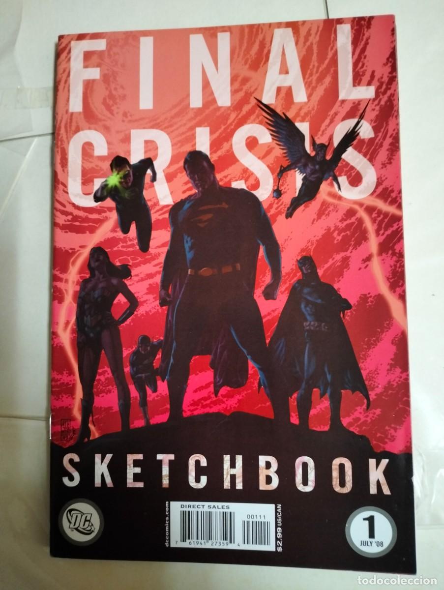 Comics: FINAL CRISIS : SKECHBOOK...DC , EN INGLES.