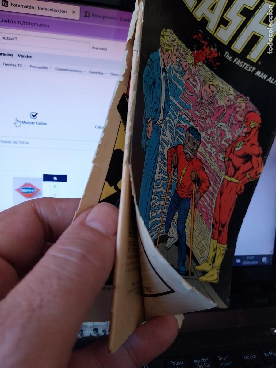 C&oacute;mics: Tebeo Flash Dc Comics n&ordm; 317 1983 esta en ingles - Foto 8