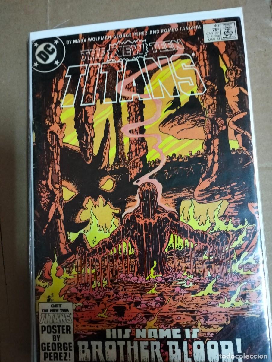 C&oacute;mics: THE NEW TEEN TITANS n. 40. DC EN INGLES.