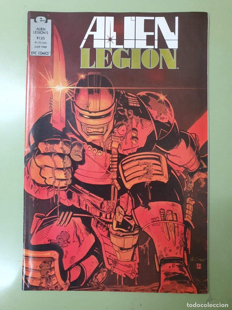 C&oacute;mics: Comics Alien Legion edici&oacute;n Marvel USA 5 y 6 - Foto 4