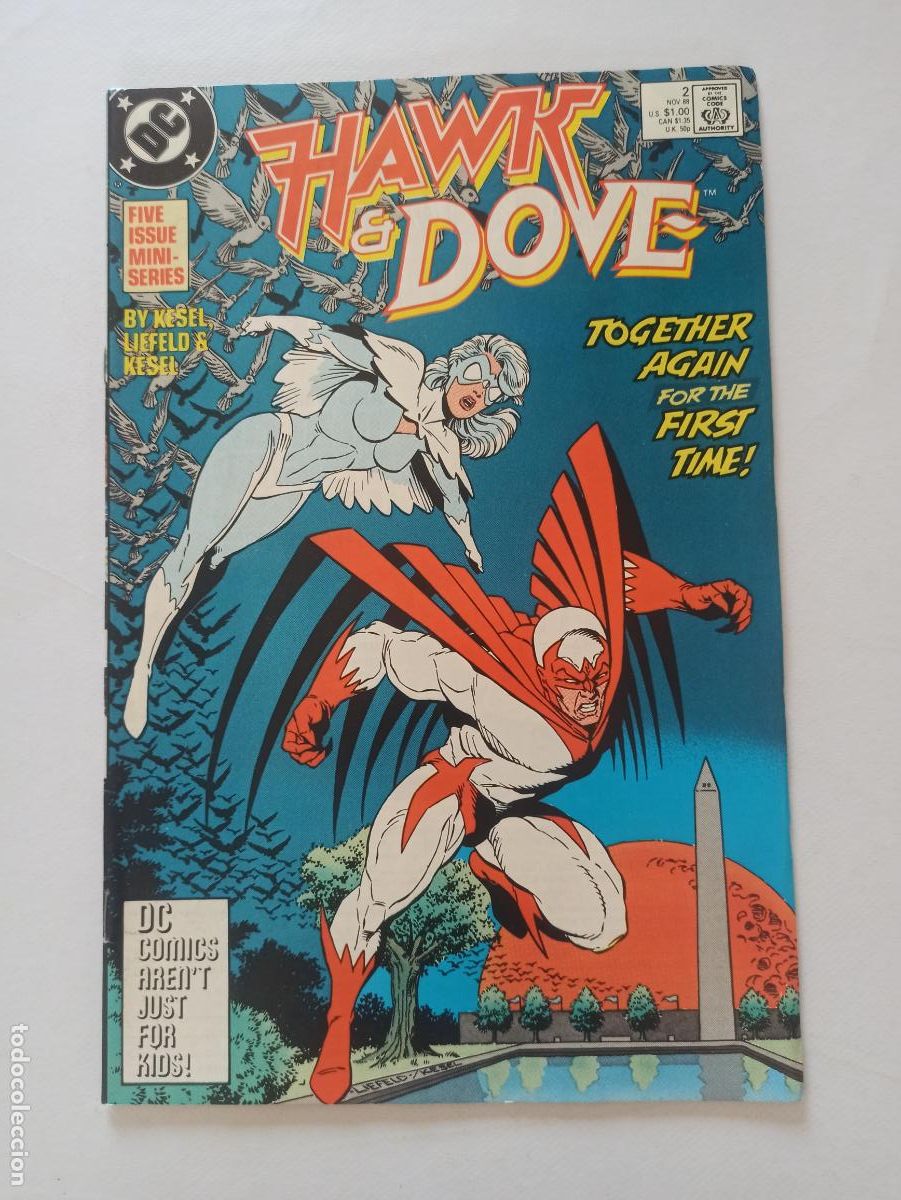 C&oacute;mics: HAWK & DOVE N&ordm; 2 - 1988 - DC - EN INGLES (M2) - Foto 1