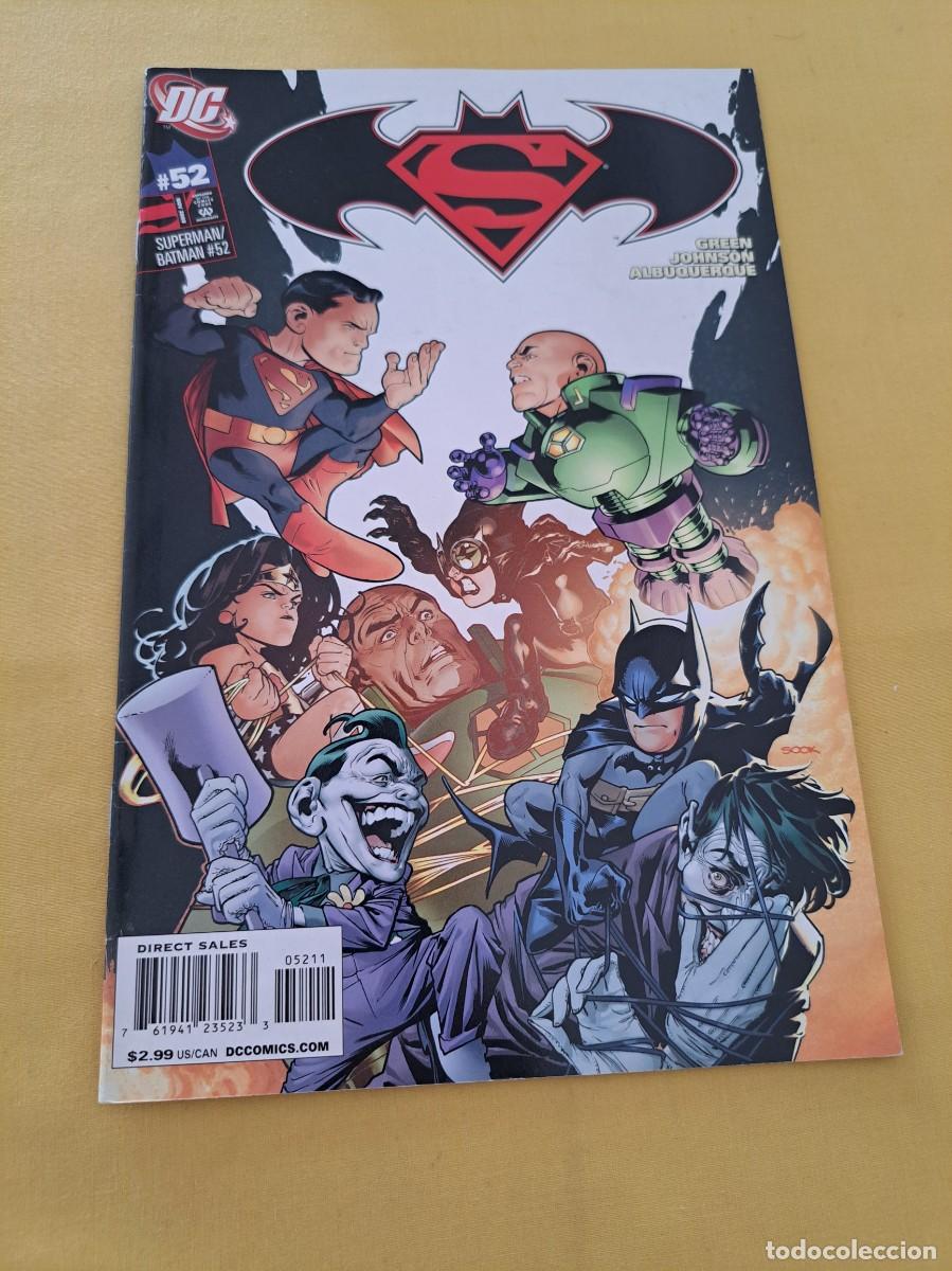 C&oacute;mics: GREEN, JOHNSON Y ALBUQUERQUE - SUPERMAN/BATMAN N&ordm; 52 - DC COMICS 2008 - Foto 1