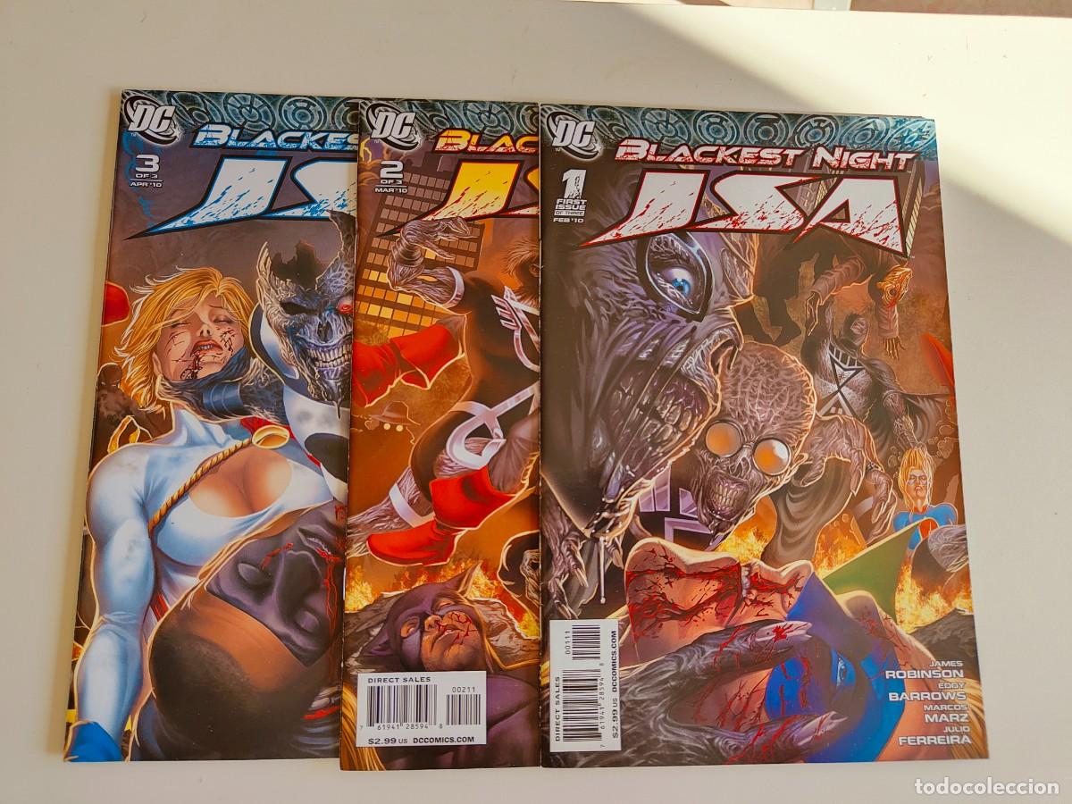 Comics: JSA Blackest Night Complete 1 2 3 DC 2010