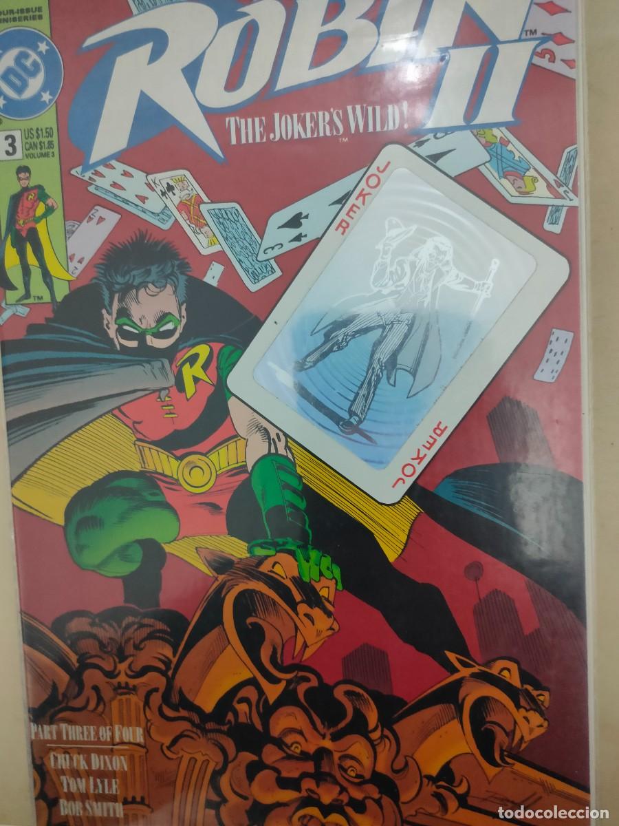 C&oacute;mics: Robin II 3 vol 3 DC 1991 Variant Cover - Foto 1
