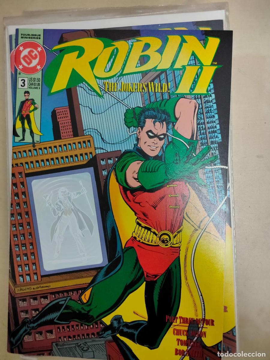 C&oacute;mics: Robin II 3 vol 3 DC 1991 Variant Cover - Foto 1