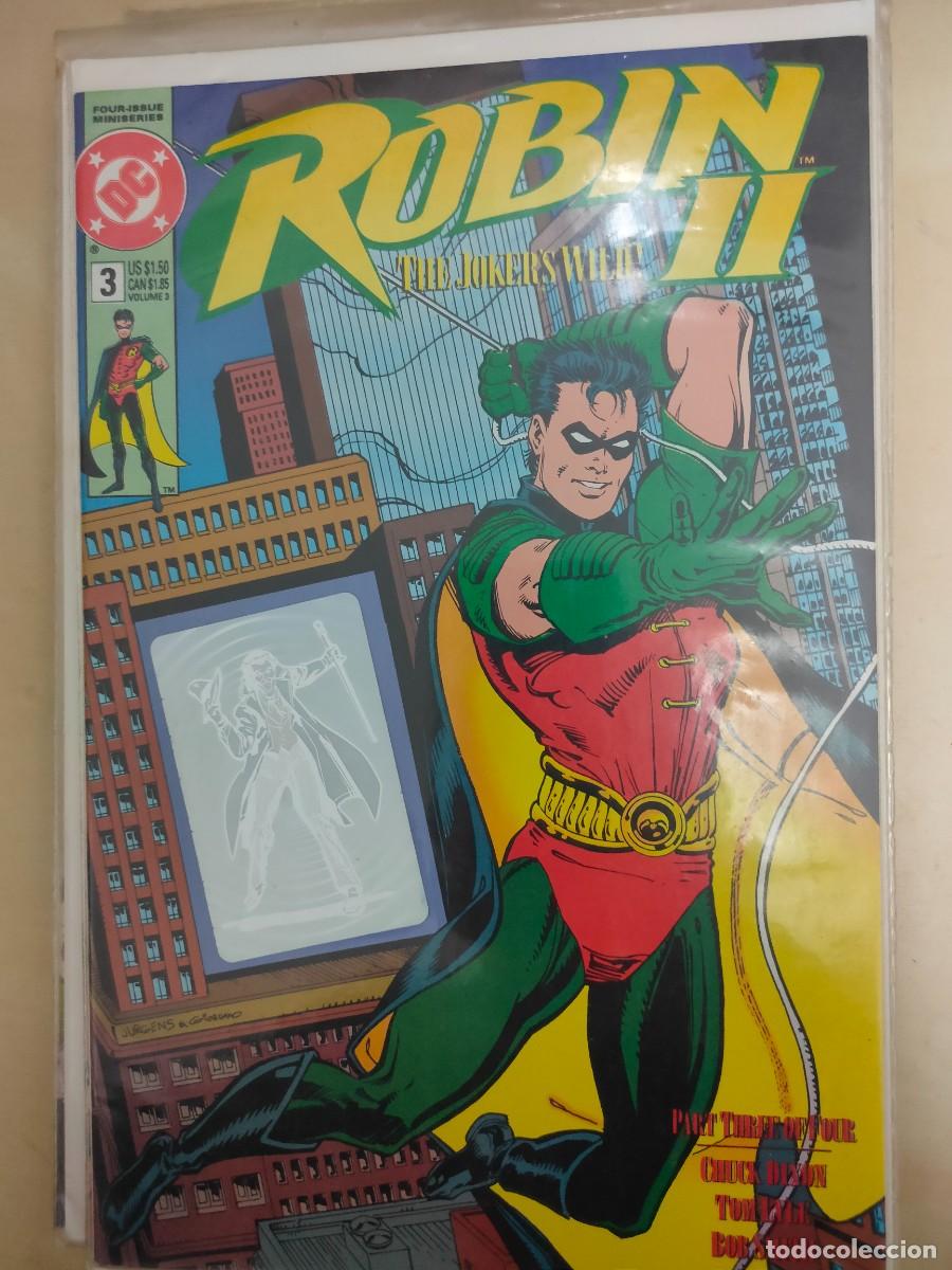 C&oacute;mics: Robin II 3 vol 3 DC 1991 Variant Cover - Foto 1