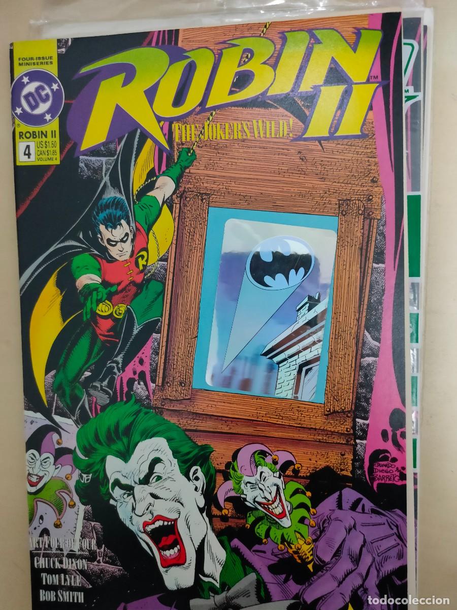 C&oacute;mics: Robin II 4 vol 3 DC 1991 Variant Cover - Foto 1