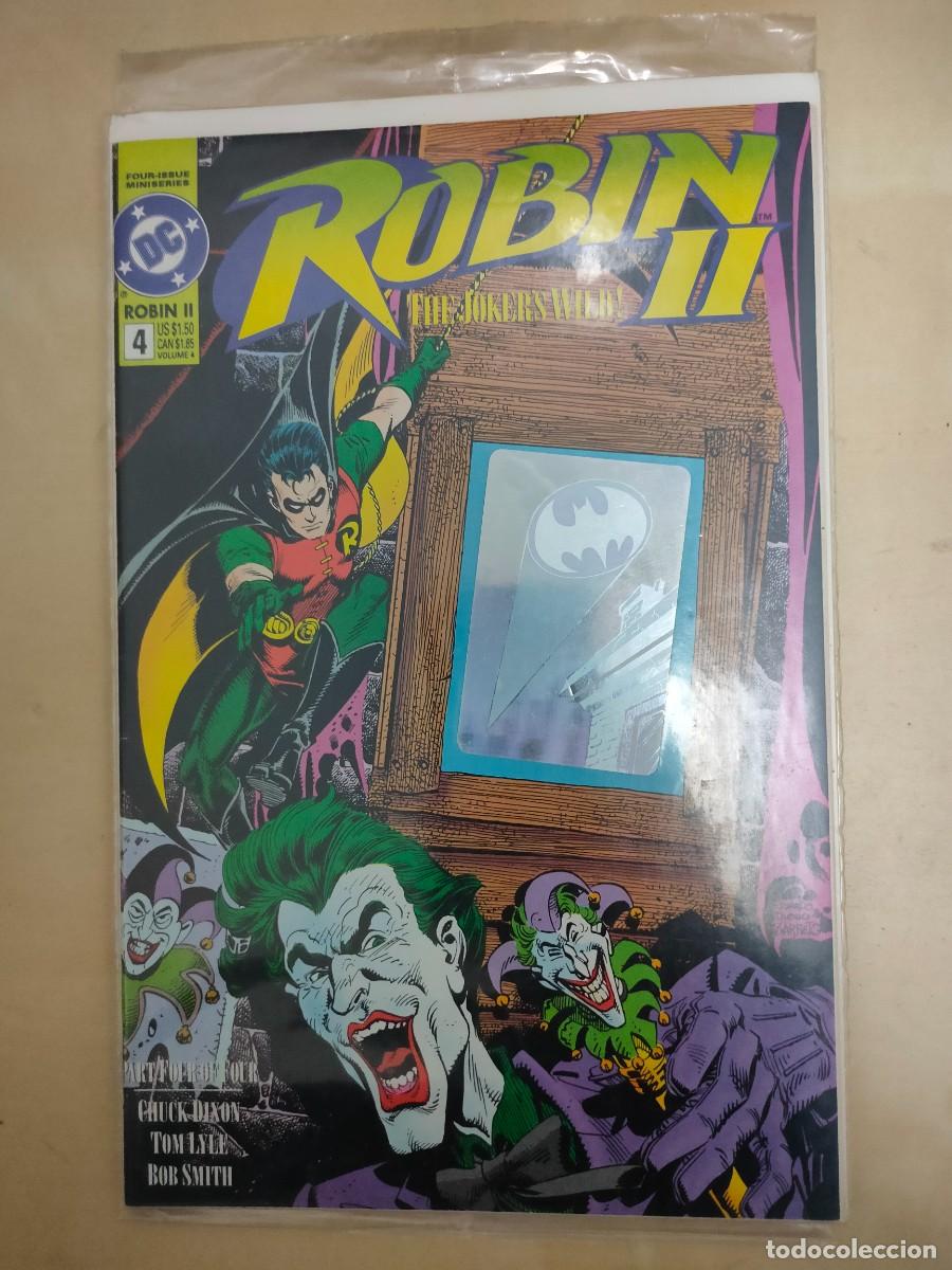 C&oacute;mics: Robin II 4 vol 2 DC 1991 Variant Cover - Foto 1