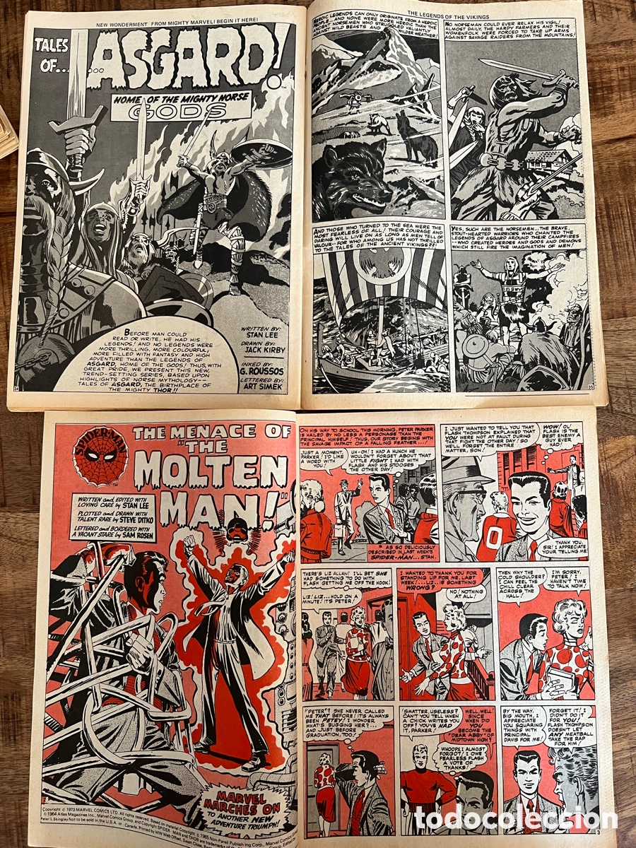 C&oacute;mics: Spiderman Comics Weekly 1973/74 17 n&uacute;meros. Marvel lote - Foto 4