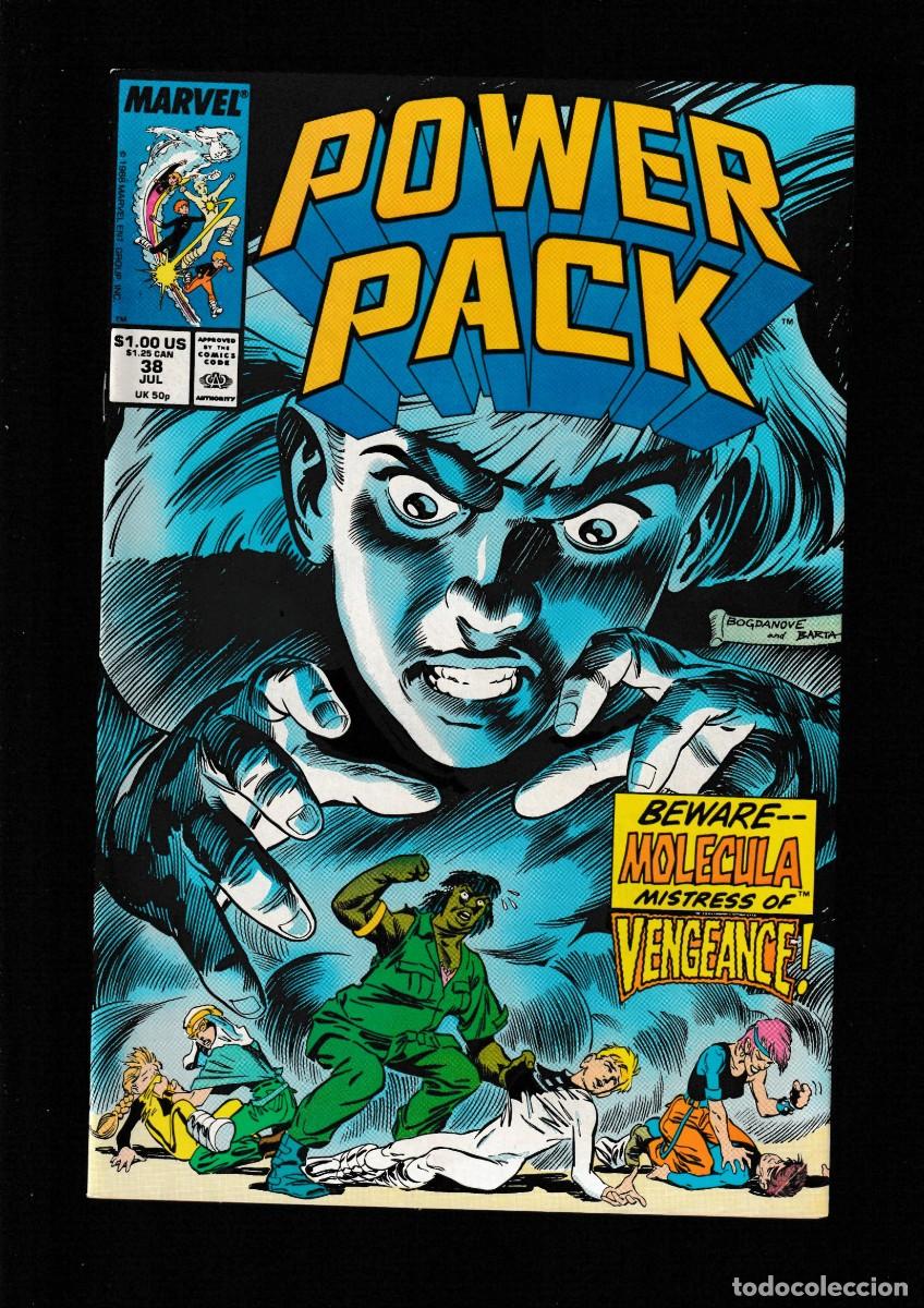 C&oacute;mics: POWER PACK 38 - MARVEL 1988 VFN/NM - Foto 1