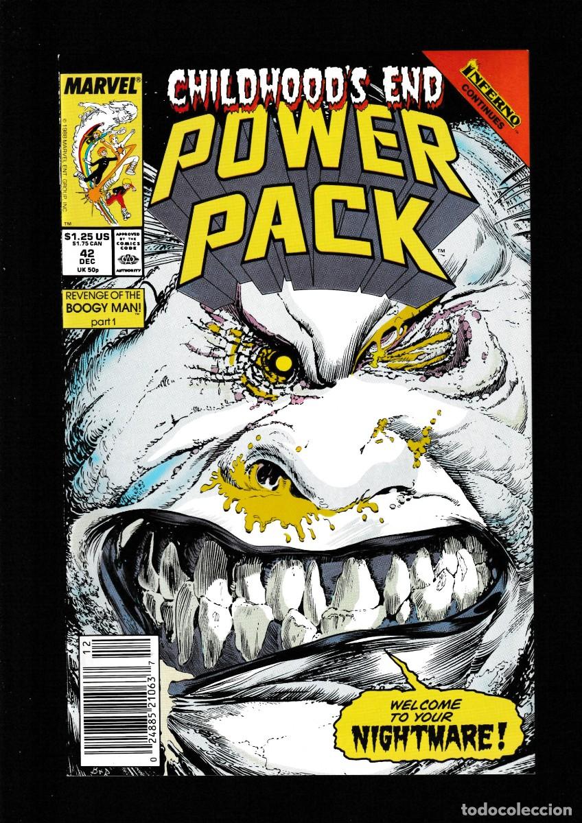 Cómics: POWER PACK 42 - MARVEL 1988 VFN/NM / INFERNO