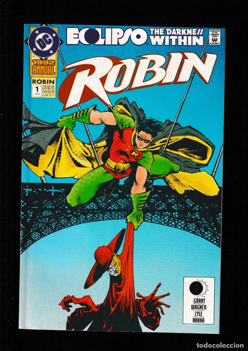 C&oacute;mics: ROBIN ANNUAL 1 - DC 1992 VFN/NM / ECLIPSO - Foto 1