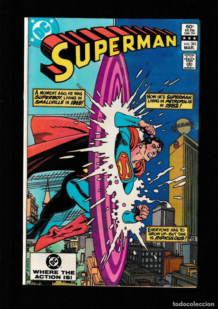 C&oacute;mics: SUPERMAN 381 - DC 1983 VFN / SUPERBOY - Foto 1