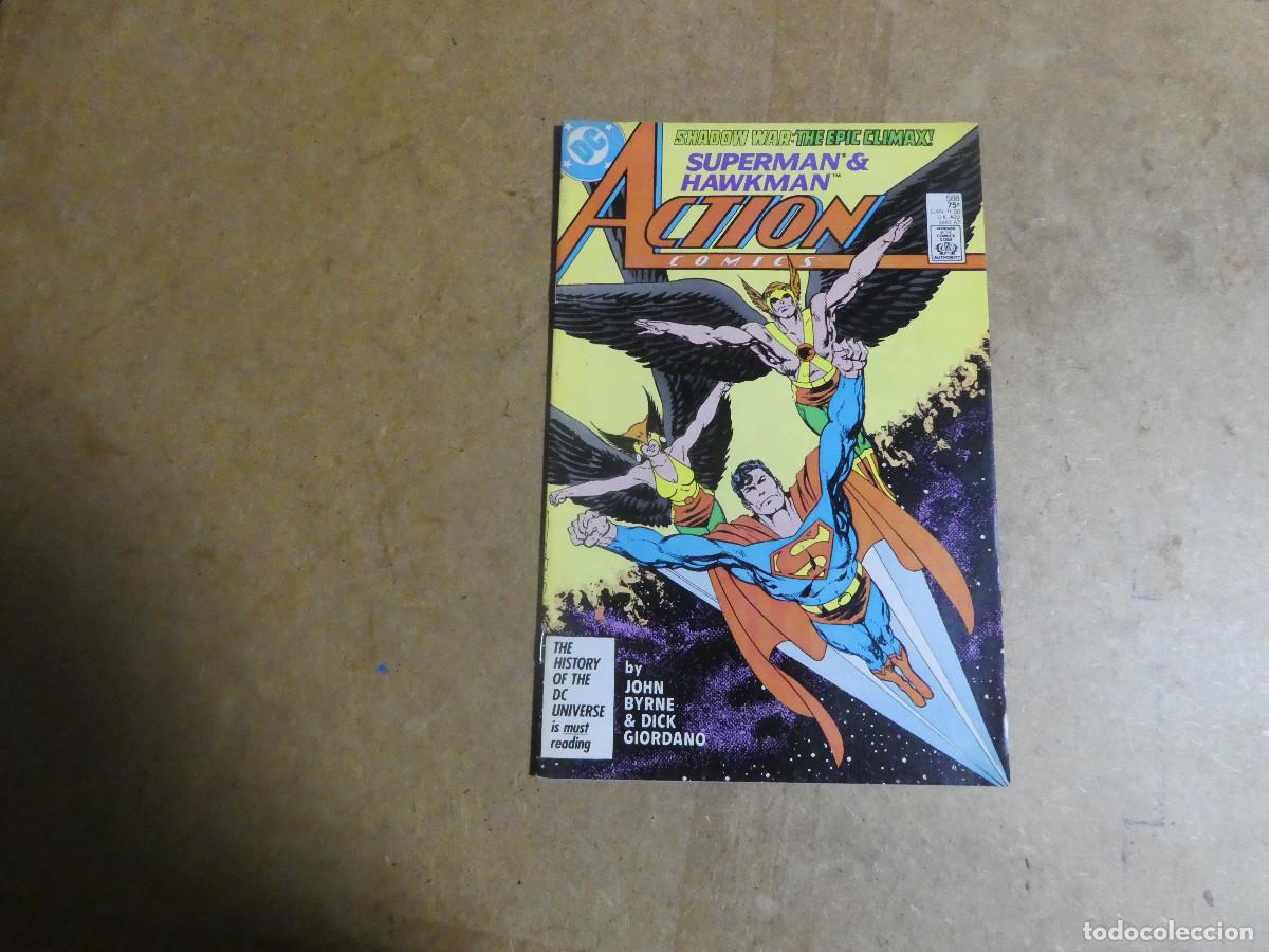 C&oacute;mics: superman & hawkman action comics 588 - Foto 1