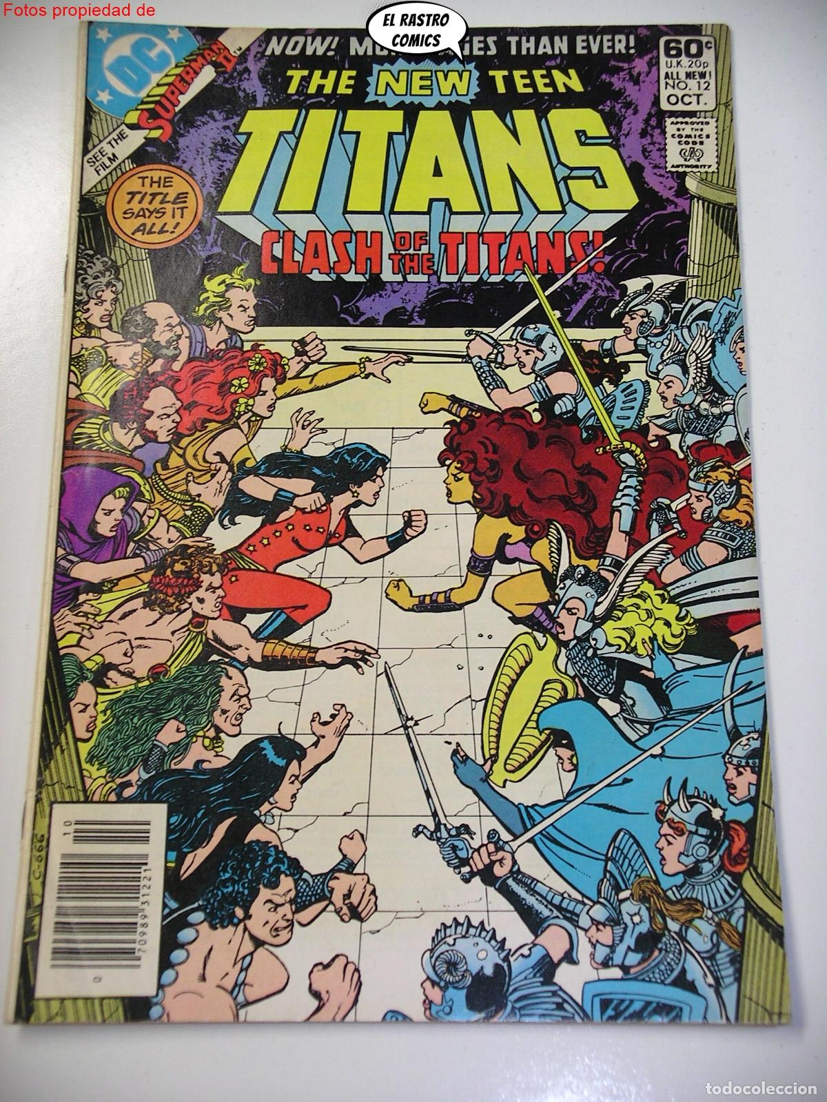 Fumetti: The New Teen Titans n&ordm; 12, ed DC USA 1981, en ingl&eacute;s