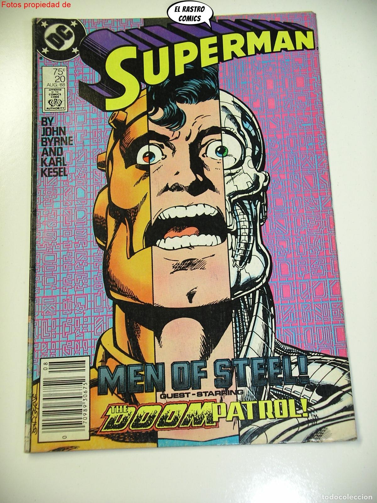 C&oacute;mics: Superman n&ordm; 20, ed DC USA 1988, en ingl&eacute;s - Foto 1