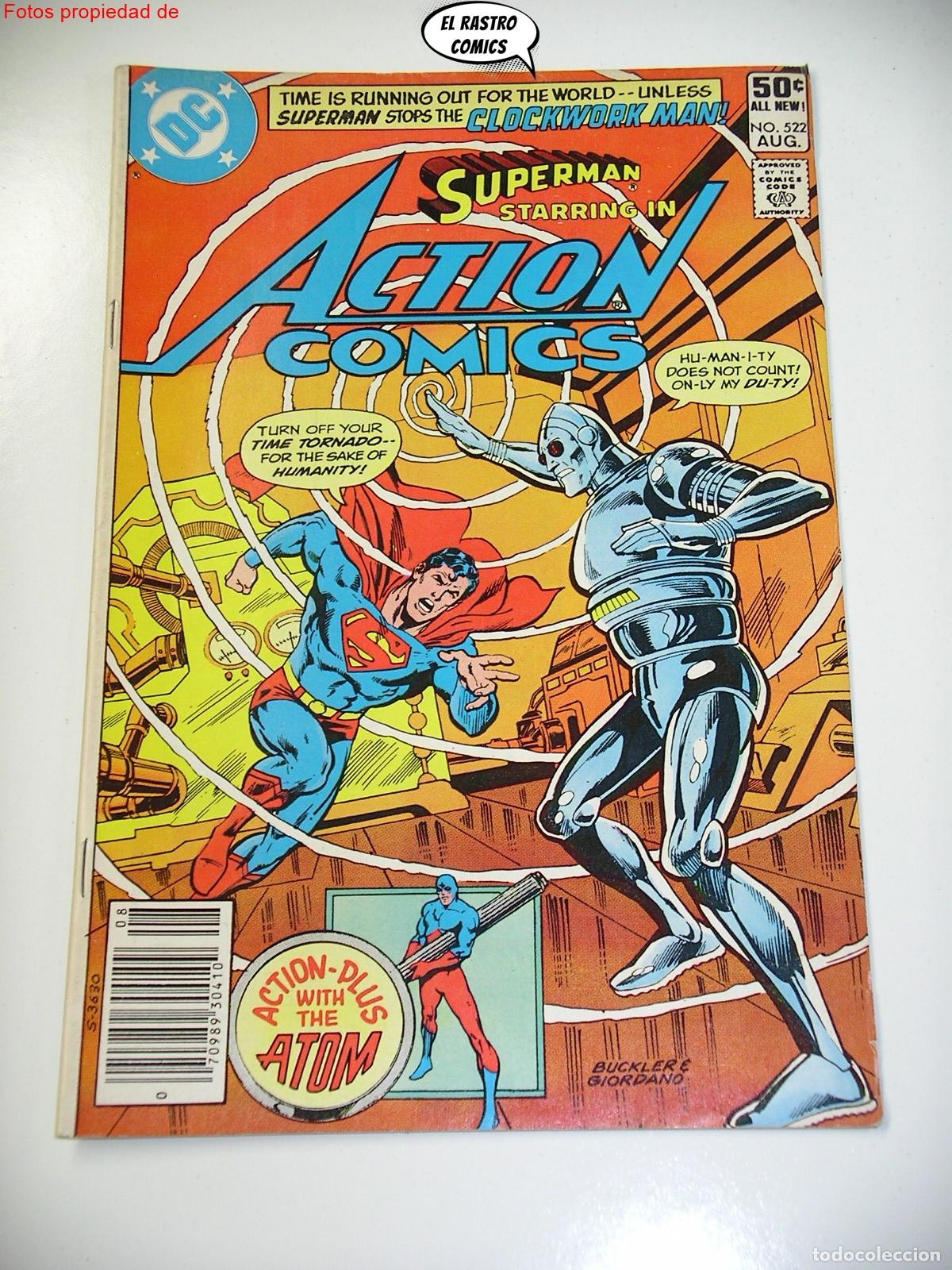C&oacute;mics: Action Comics n&ordm; 522, ed DC USA 1981, en ingl&eacute;s - Foto 1