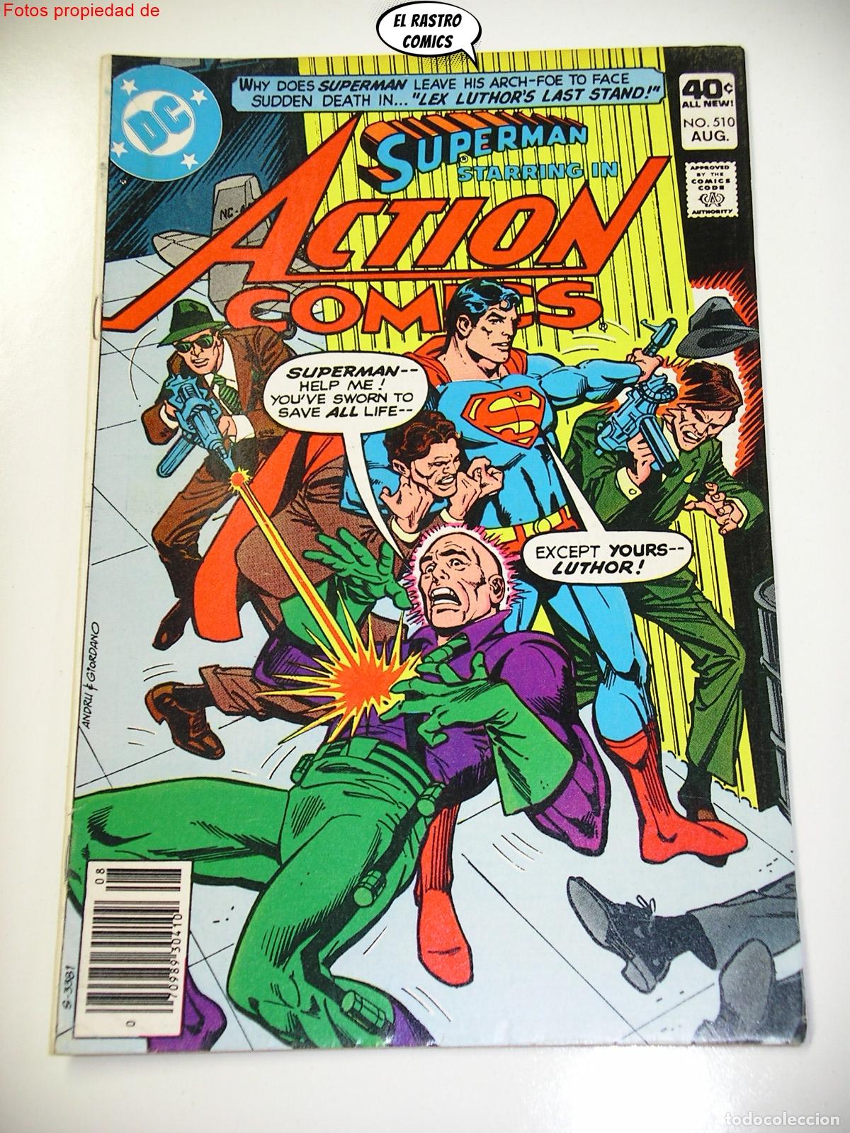 C&oacute;mics: Action Comics n&ordm; 510, ed DC USA 1980, en ingl&eacute;s - Foto 1