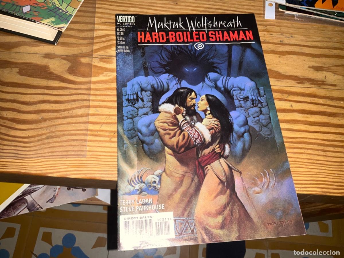Comics: Pick vertigo original usa vertigo hard boiled shaman 3 de 3 muktuk terry laban
