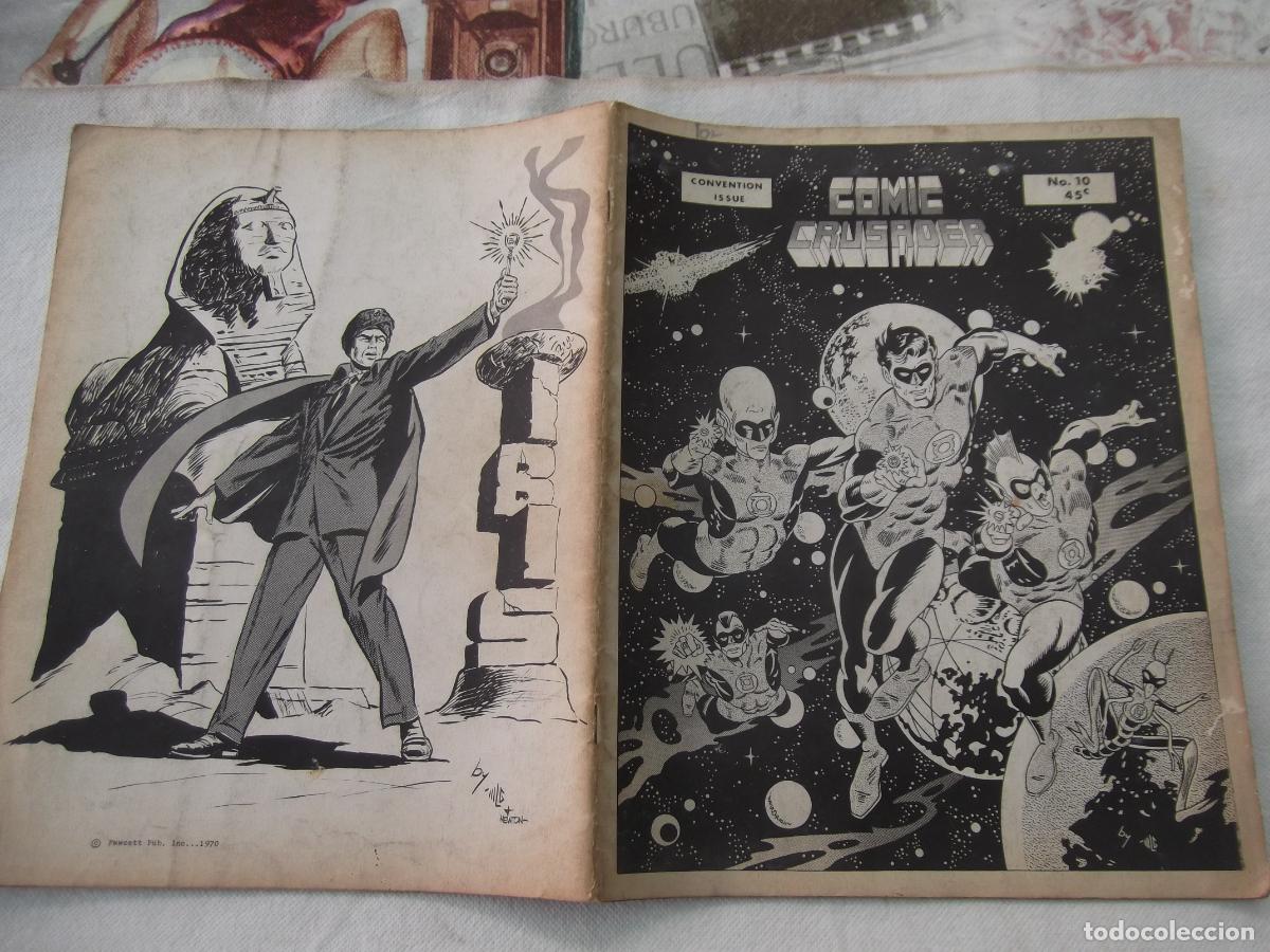 Fumetti: comic crusader n&ordm; 10, comic u.s.a. 36 p&aacute;ginas en b/n, 22x28, buenos ilustradores, 1970