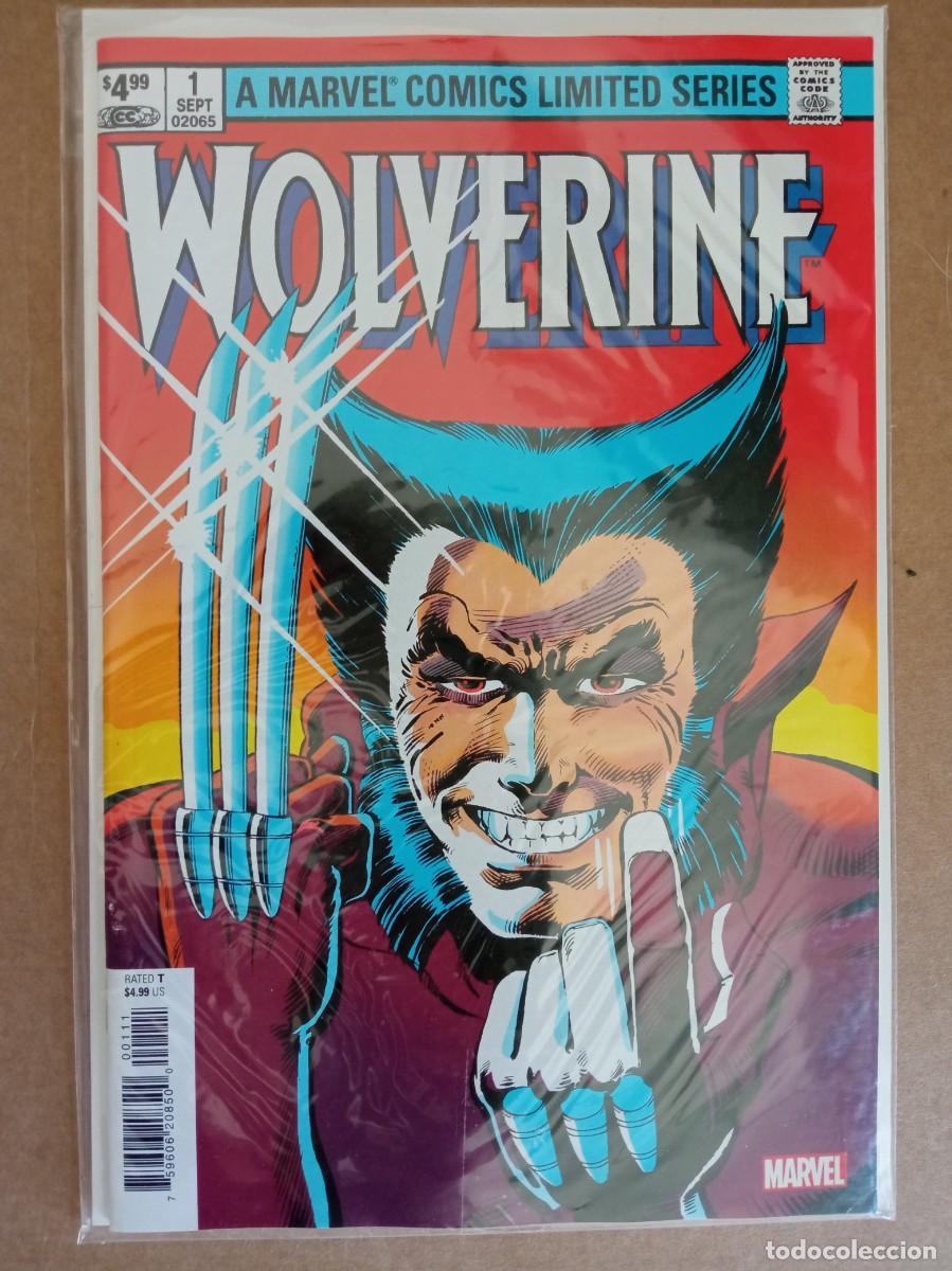 C&oacute;mics: Marvel Wolverine #1 Facsimil 2024 NM USA - Foto 1