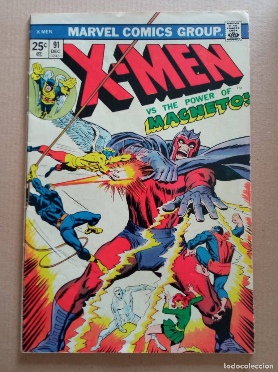 C&oacute;mics: Marvel Uncanny X-Men #91 1974 VG USA - Foto 1