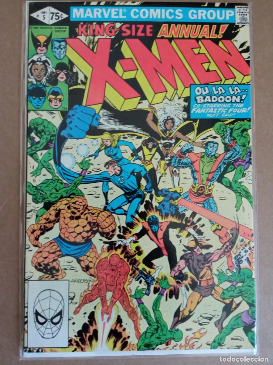 C&oacute;mics: Marvel Uncanny X-Men Annual #5 VF 1981 USA - Foto 1