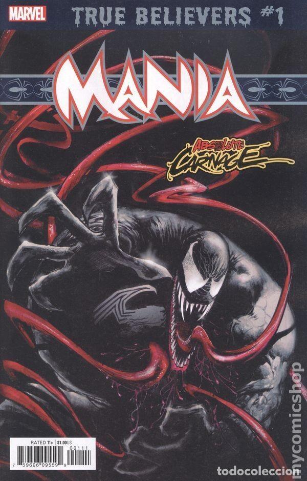Fumetti: Marvel True Believers Absolute Carnage Mania 2019 NM Sin Leer