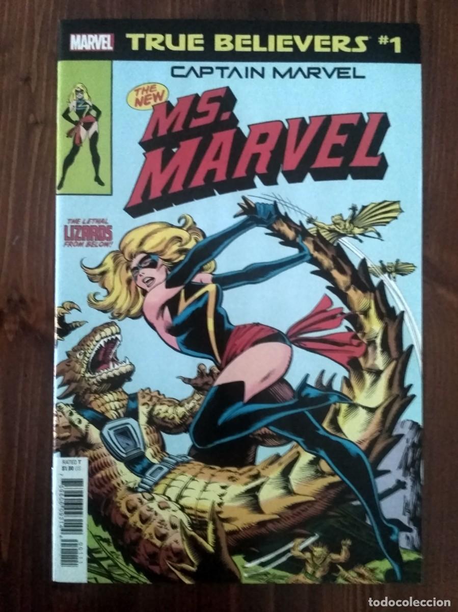C&oacute;mics: Marvel True Believers Ms Marvel #20 2019 NM Sin Leer - Foto 1