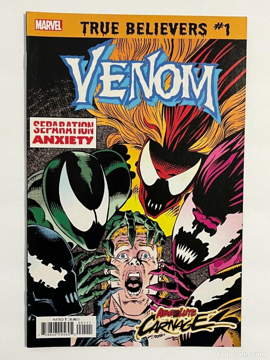 Fumetti: Marvel True Believers Venom Anxiety 2019 NM Sin Leer