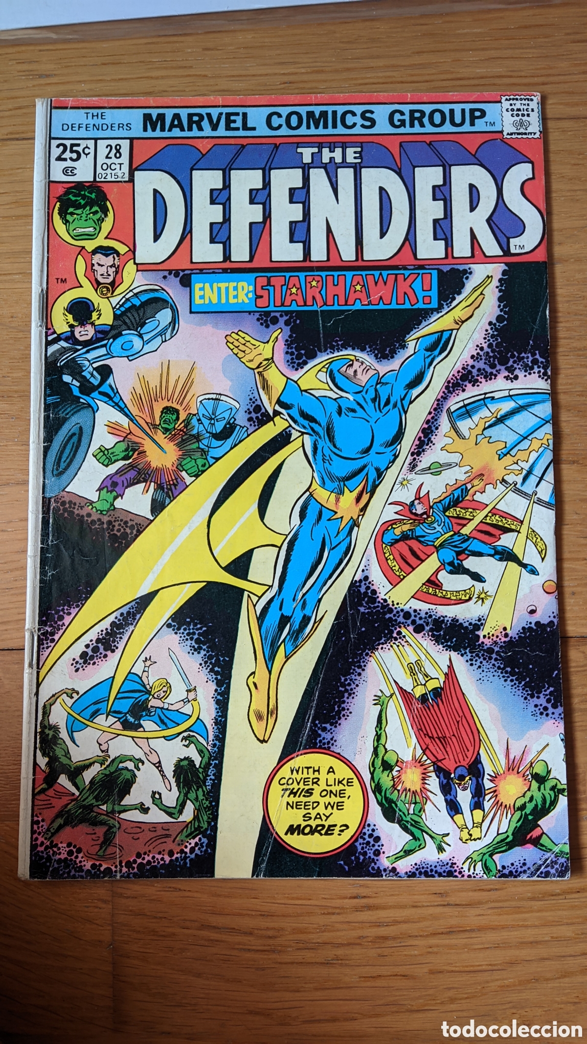 C&oacute;mics: Defenders 28 Marvel 1975 - Foto 1