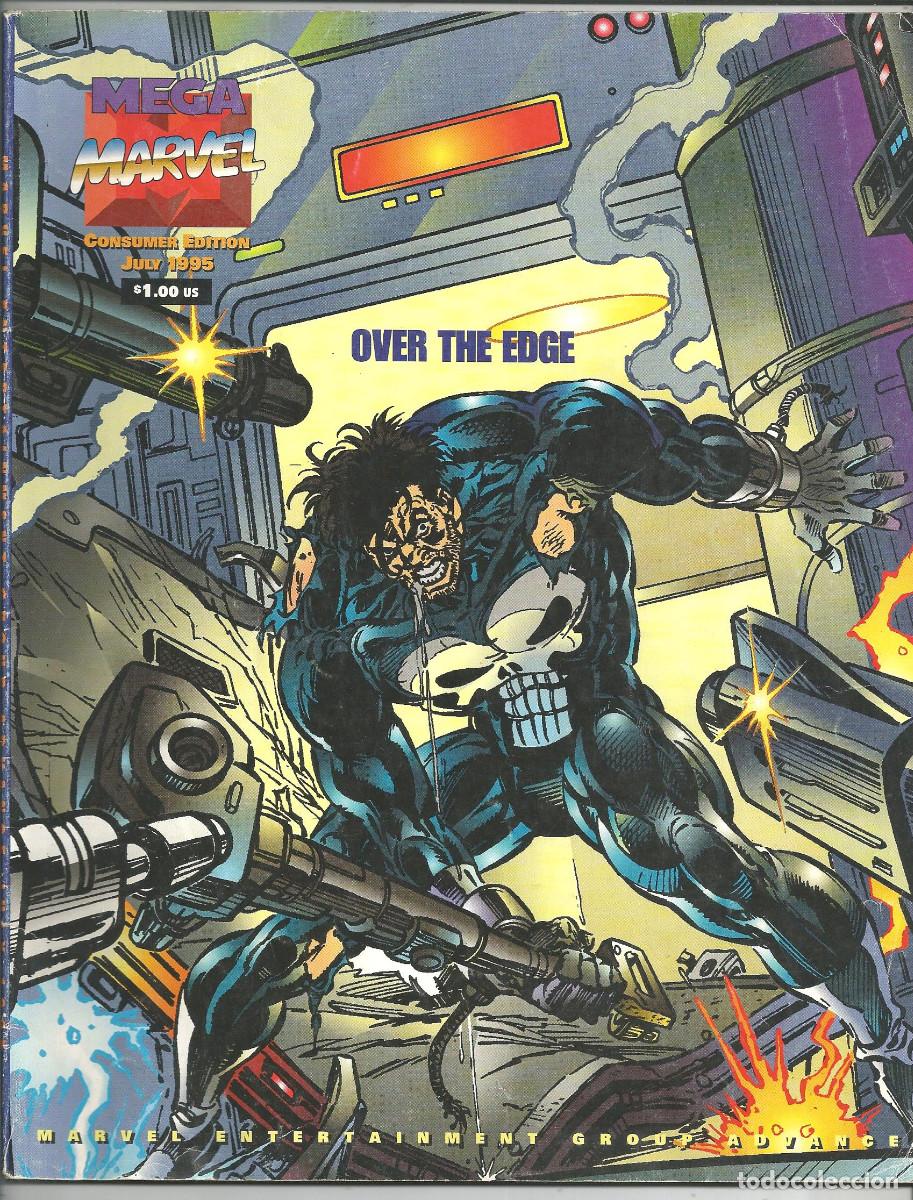 Comics: MEGA MARVEL JULY 1995 - OVER THE EDGE - MAGAZINE EN INGL&Eacute;S